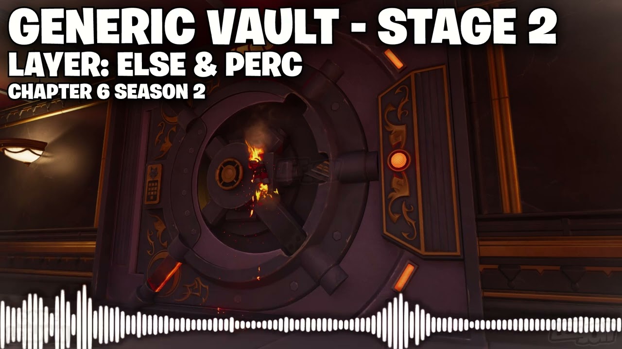 Fortnite Generic Vault Heist Stage 2 Boss Music Extended (Else & Perc) [Chapter 6 Season 2]