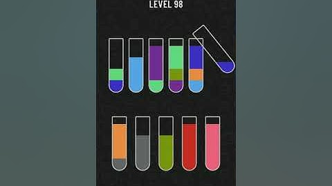 Water Sort Puzzle Level 98 | Level 98