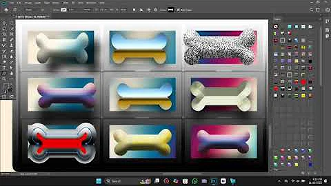 How to create a logo design with shapes in Adobe Photoshop*5180