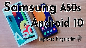 Samsung A50s - Android 10 Official Update - New Features Review