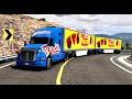 Kenworth T680 Dulces Vero Ricolino Ruta en Desierto Baja California Sur American Truck Simulator