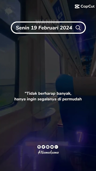 senin 19 Februari 2024