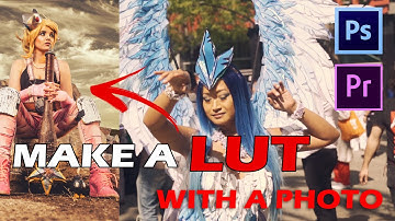 How to CREATE a LUT from a PHOTO