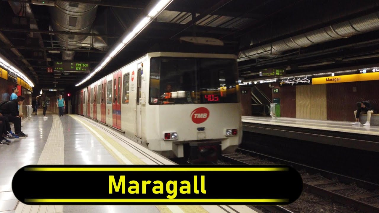 Metro Station Maragall - Barcelona 🇪🇸 - Walkthrough 🚶