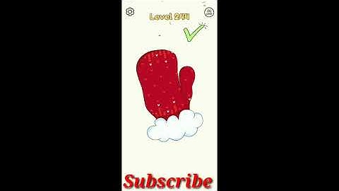 DOP Draw one part walkthrough Level 240 - 250