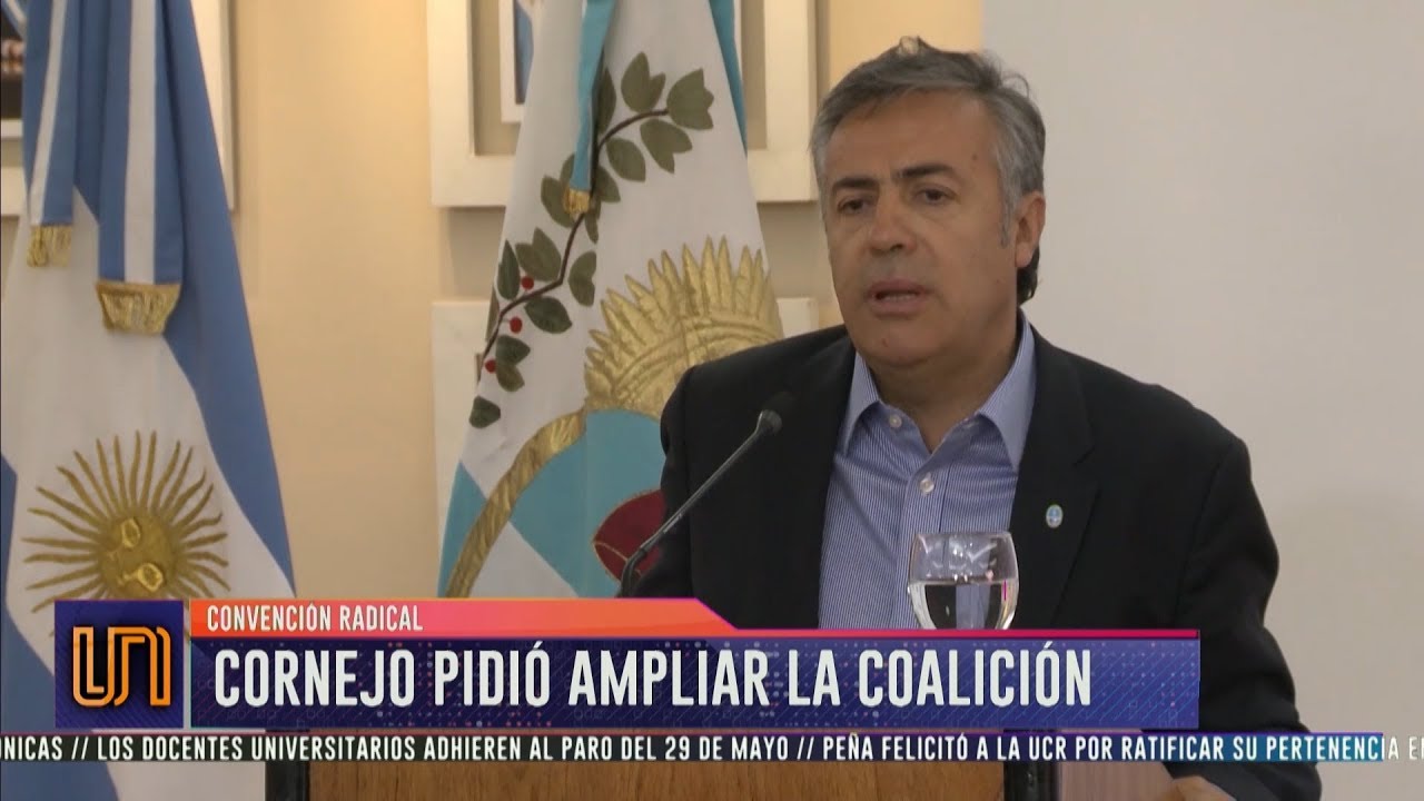 Cornejo logró el apoyo radical para ampliar Cambiemos señales de transito en suiza