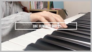 Miniatura de vídeo de "ONE HUNDRED WAYS- Joey DeFrancescoTrio by rlathdud"