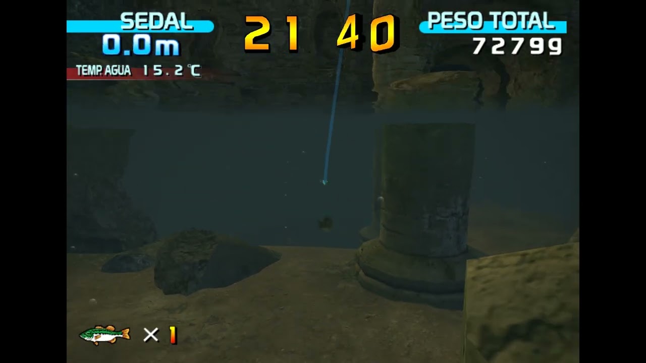[Sega Bass Fishing] Palacio en primavera (noche “soleada”)