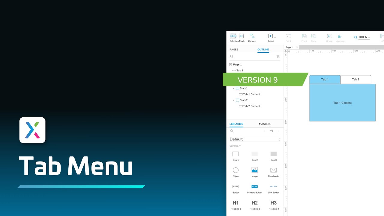 New Update Tab Menus in Axure RP