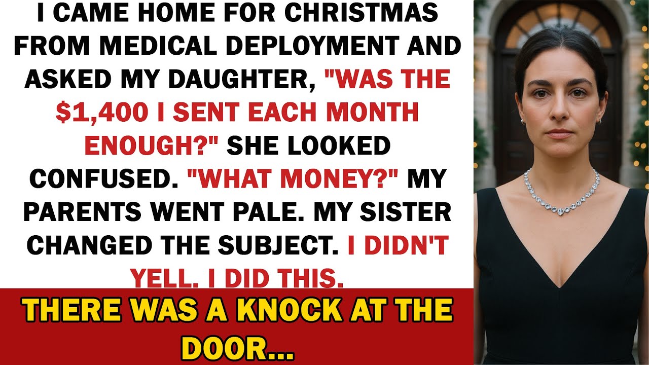 “What money?” my daughter asked after I was sending her $1,400 every months. My parents went pale…