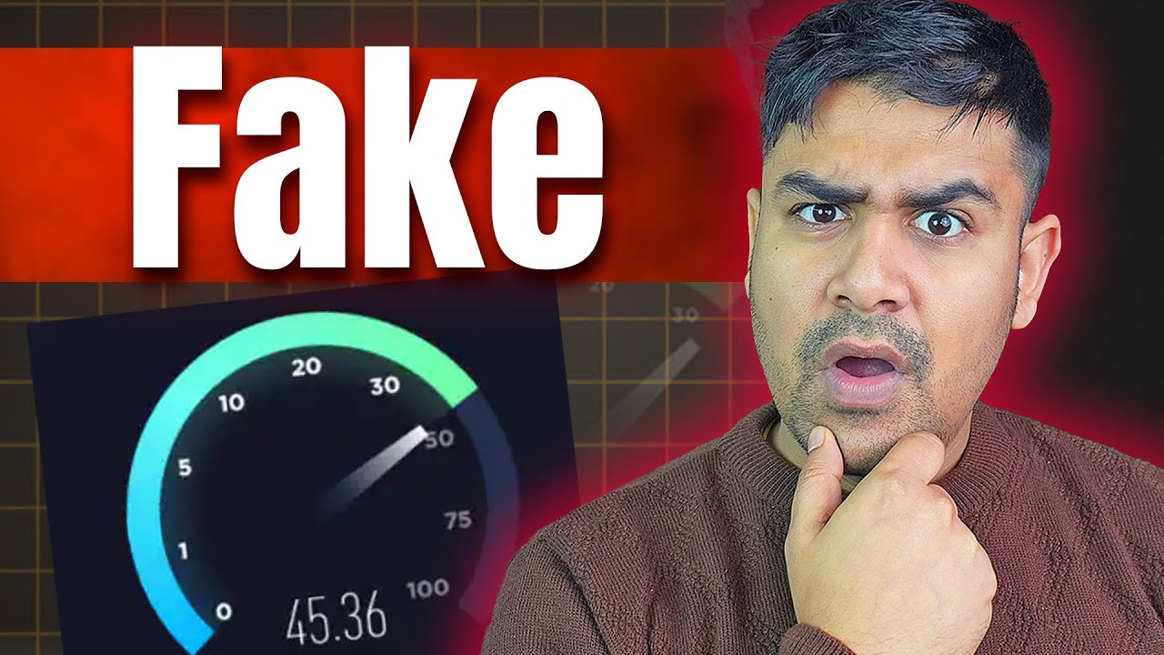 Speed Test is Fake - Internet Providers Are Liars