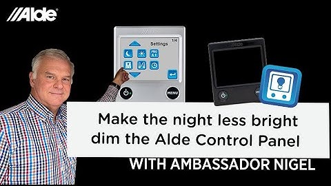 Alde 3020 Control Panel Inversion