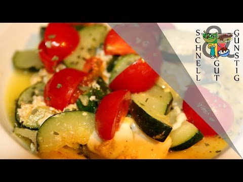 Low Carb Zucchini-Mozzarella Pfanne: Schnell, Gut & Günstig Kochen: Mittagessen / Abendessen. 