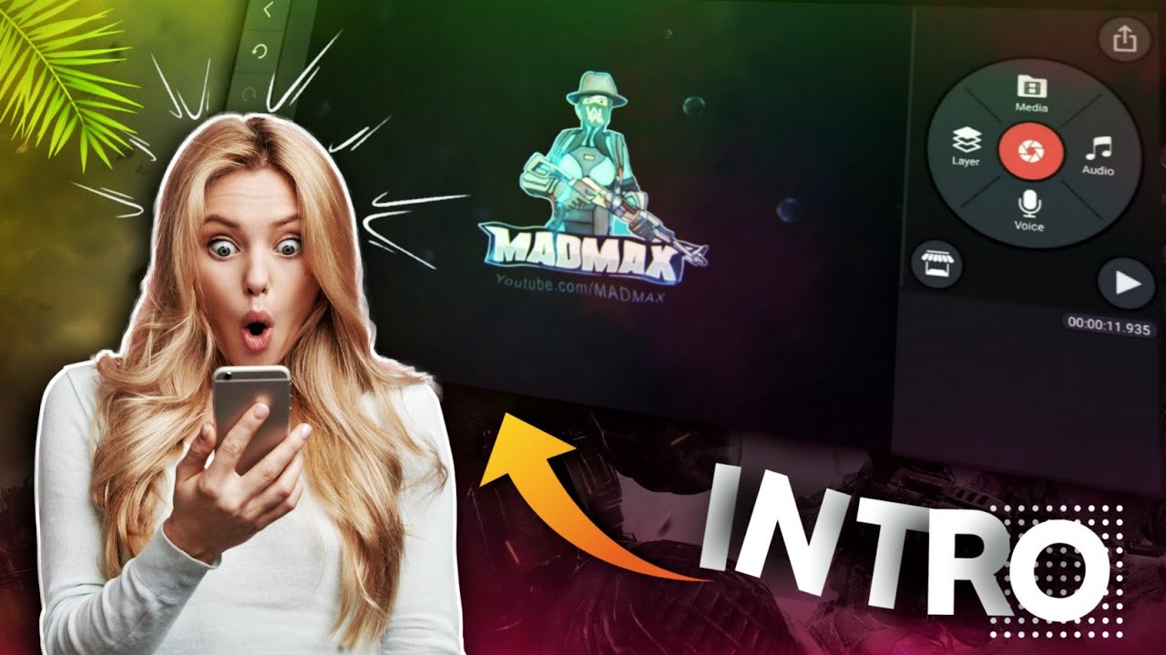 🔥How To Make Intro Like @MADMAX | MADMAX intro Editing trick | free Download