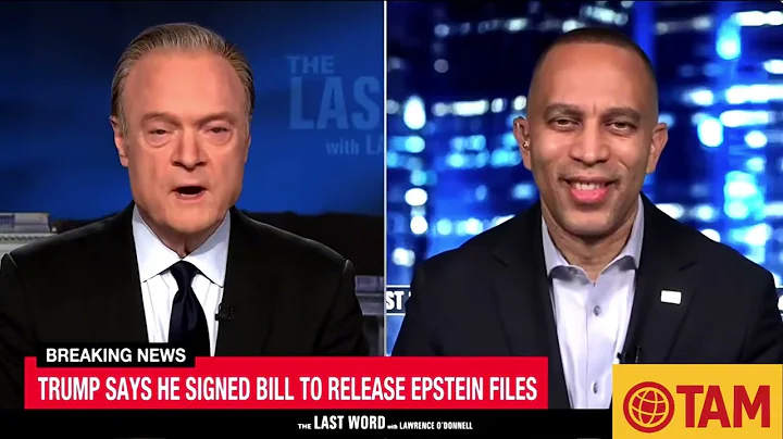 Leader Jeffries: We saw Trump's 'extraordinary meltdown in real time' over Epstein files bill #news
