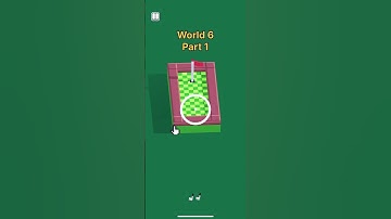 Fancade game - wolrd 6 - mini golf part 1 | #gameplay #asmrgames #asmr #fancade #game  #fanplay