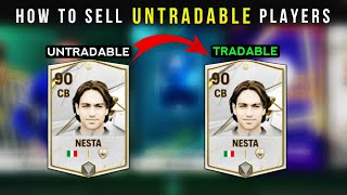 How to Sell UNTRADABLE Players in Fc Mobile screenshot 3