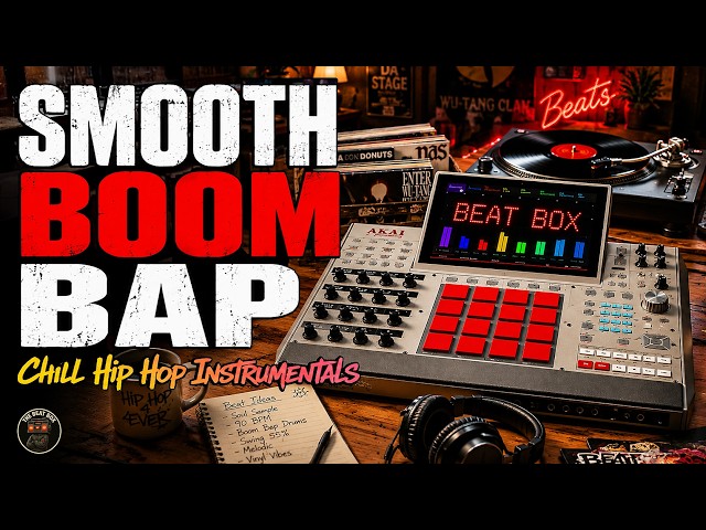 Chill & Relax Smooth Boom Bap | 90s Boom Bap Instrumental Mix