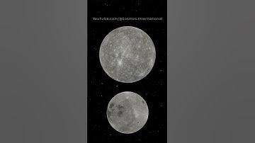 How big is Mercury?  #universe #cosmos #mercury
