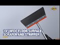 Qep 14floor surface scraper