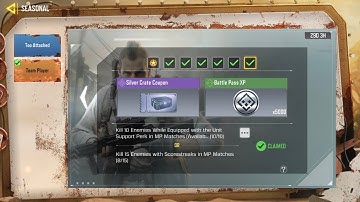 Kill 10 Enemies while Equipped with the unit support Perk in Mp Matches