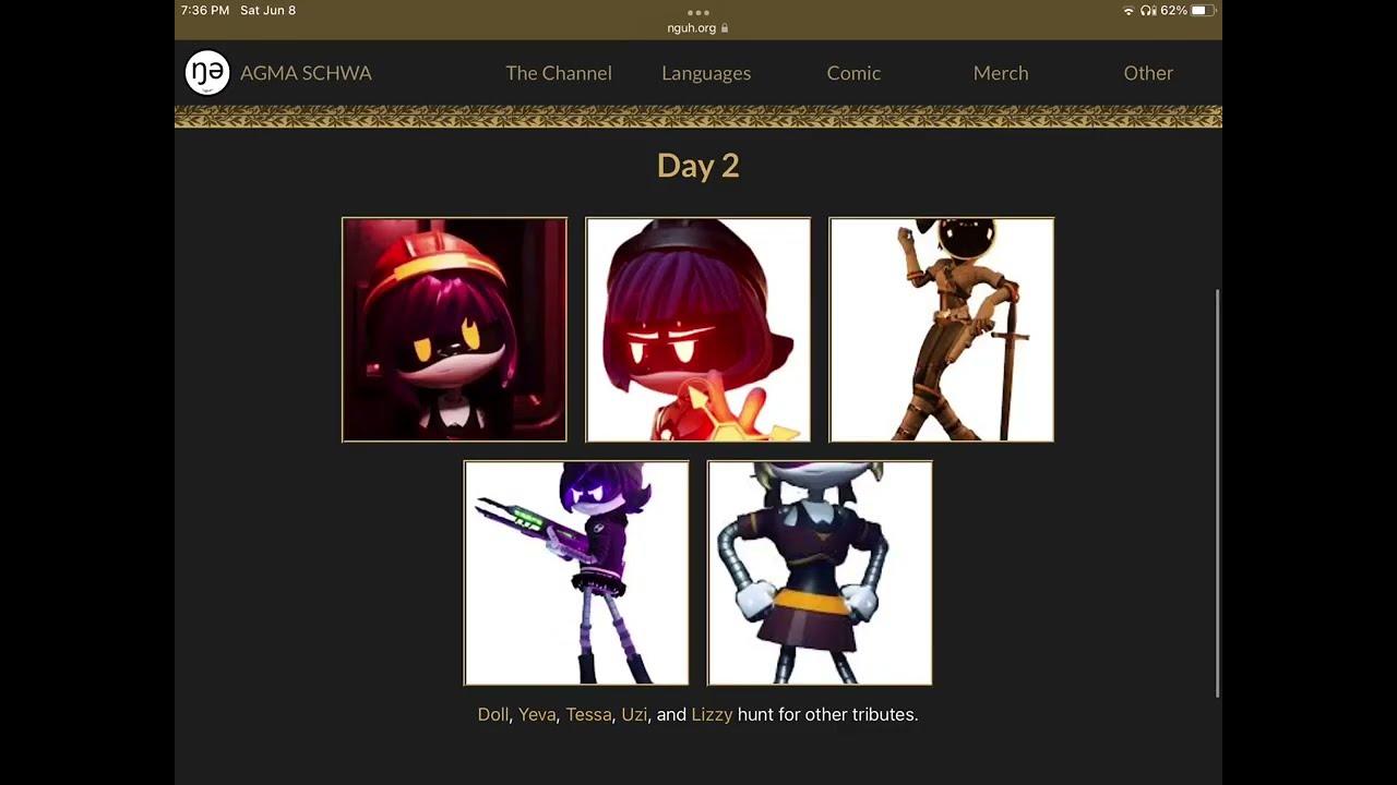 Murder Drones x Hunger Games