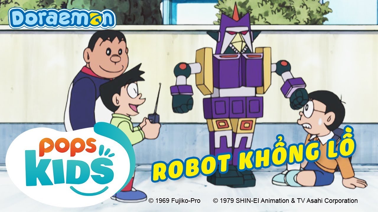 doraemon: nobita no bokujou monogatari  New  [S6] Doraemon Tập 312 - Đại Nổi Loạn - Đôi Tay To Lớn Của Robot Khổng Lồ