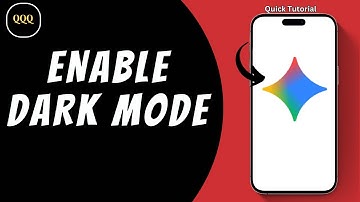 How to Turn on Dark Mode in Google Gemini ?