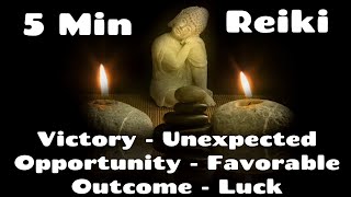 Reiki ✨ Victorious ✊ Unexpected Opportunity 🎁 Favorable Outcome  🕉  Unforeseen Luck 🍀
