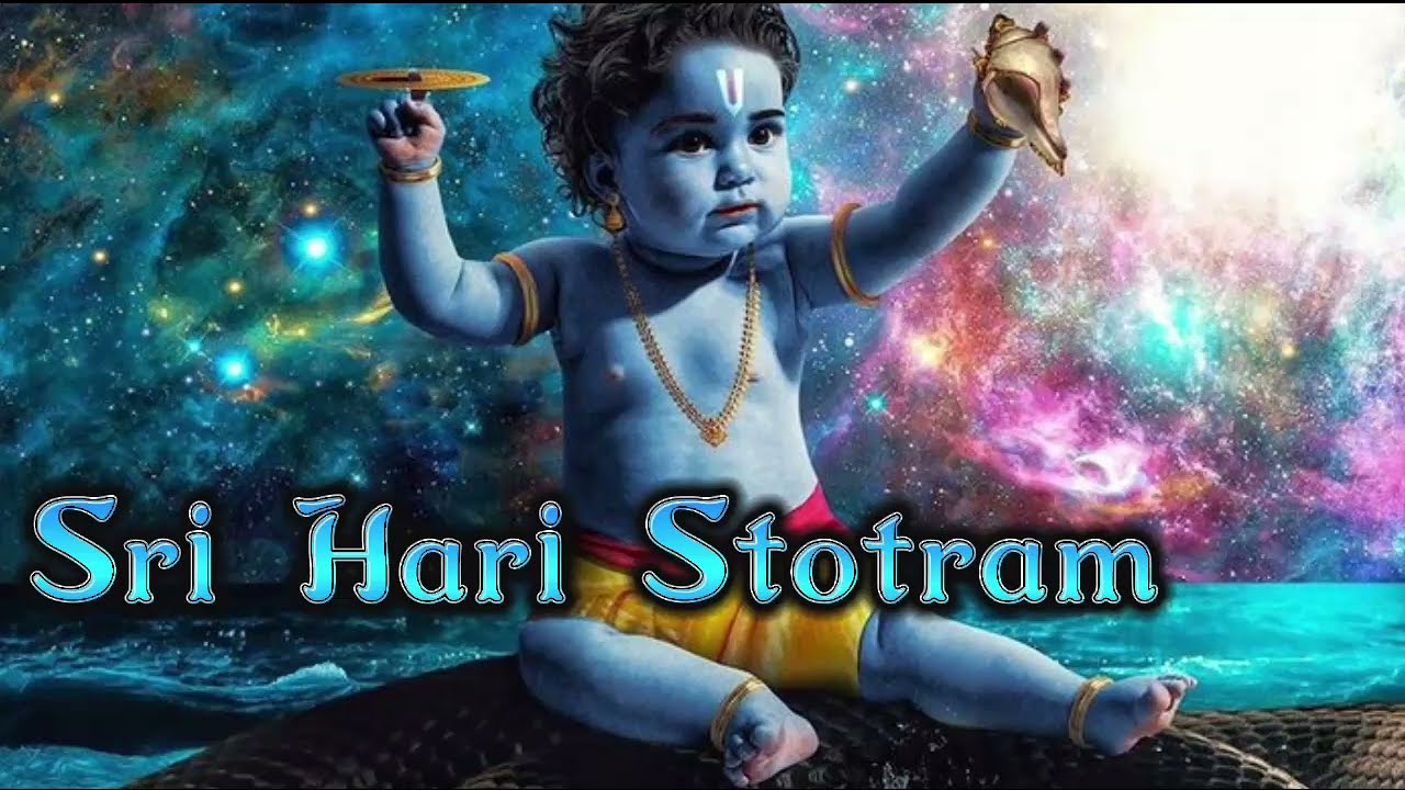 Sri Hari Stotram with lyrics in description