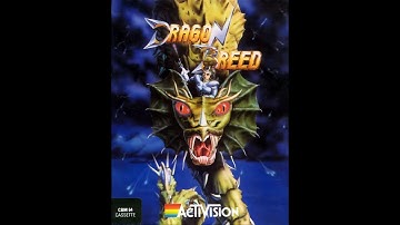 Dragon Breed (1989) - Commodore 64 Cassette C64 (Full Loading & Gameplay)