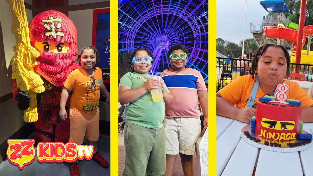 Ｔｈｅ　Ｂｉｒｔｈｄａｙ Gaga Baby's 8th Birthday Celebration at Legoland Florida - YouTube