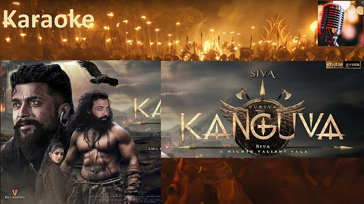 Fire Song (Tamil) - Karaoke| Kanguva | Suriya | Devi Sri Prasad | Siva | Viveka