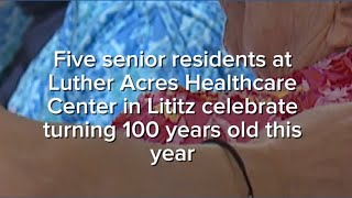 Lititz seniors celebrate turning 100 years old