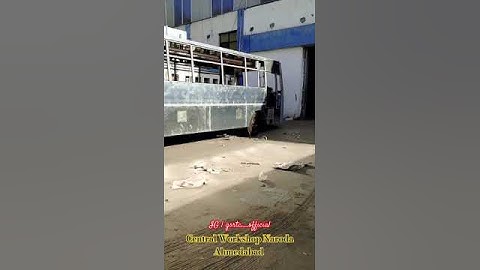 ❤️Central Workshop Naroda Ahmedabad ❤️ #gsrtc #narodaworkshop #bus