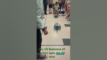Vex V5 Battlebot open the lid wins