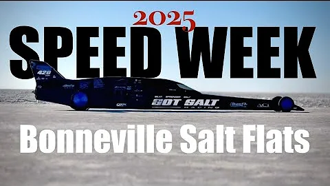 LAND SPEED RACING 2025 Speed Week Bonneville Salt Flats s.c.t.a. /b.n.i.
