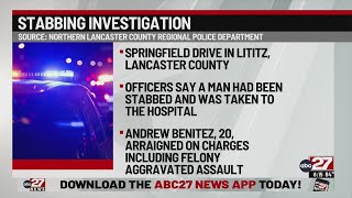 Man charged in overnight Lancaster County stabbing