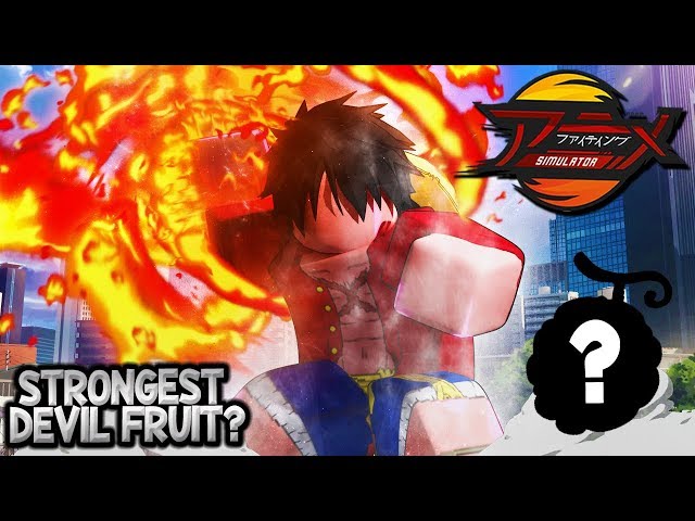 THE BEST FRUIT OF ANIME FIGHTING SIMULATOR ROBLOX * DEVIL FRUIT * DIMENSION  5 