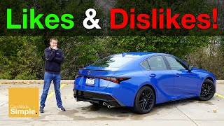 Everything I LIKE and DISLIKE about the 2024 Lexus IS500