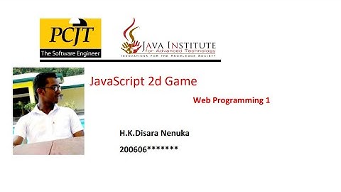 Java Institute 2d Game