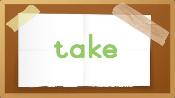 List of English frequently used sight-words Set 18 - "take, them, then, when, were"