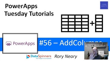 Power Fx Canvas Apps #56 AddColumns