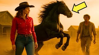 وعدت بالزواج ممن يروض حصانها… حتى اقترب منها متسول…