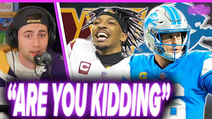 ARE YOU KIDDING: Lions STUNNED by Commanders, Jayden Daniels BEST ROOKIE EVER? Detroit CURSED?