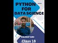 Python For Data Science in Hindi |Class 18| OOP AtmMachineProject |  Recorded  Paid Session For Free