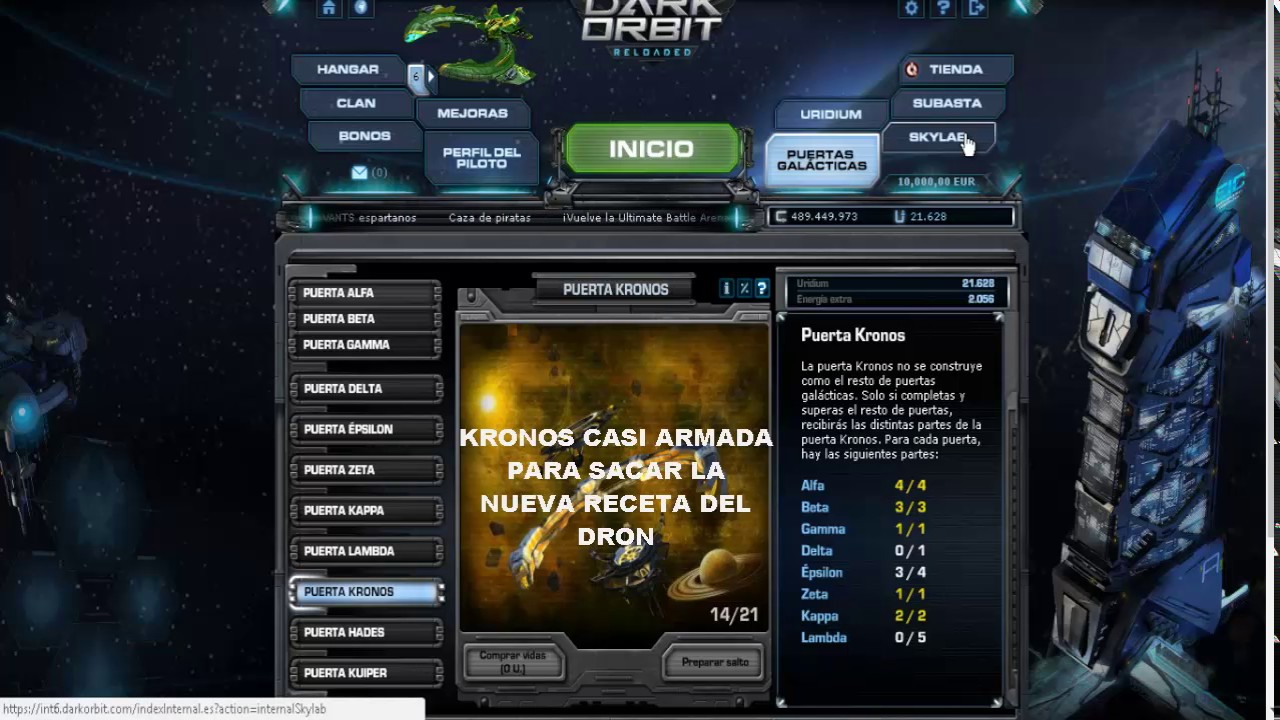 Se Vende Cuenta Darkorbit SemiFull AG2 2017