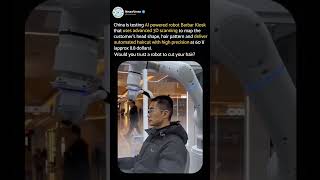 China's AI Powered Robot Barber #shorts