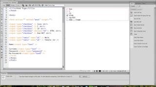 (Dreamweaver CS6) Textbox tag