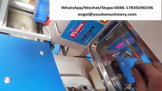 Semi automatic Fabric Covered Button Press Machine